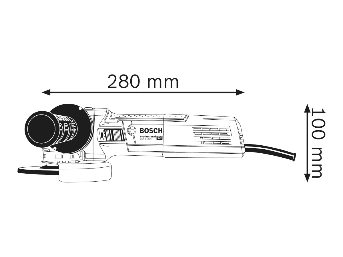 Meuleuse angulaire GWX 9-125 S XLock Bosch